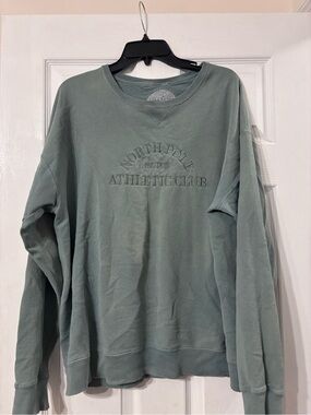 Sunnylife Sage Green 'North Pole Athletic Club' Crew Sweatshirt
